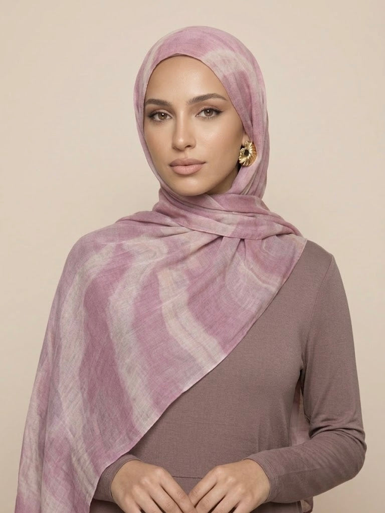 Muave Mist Modal Hijab