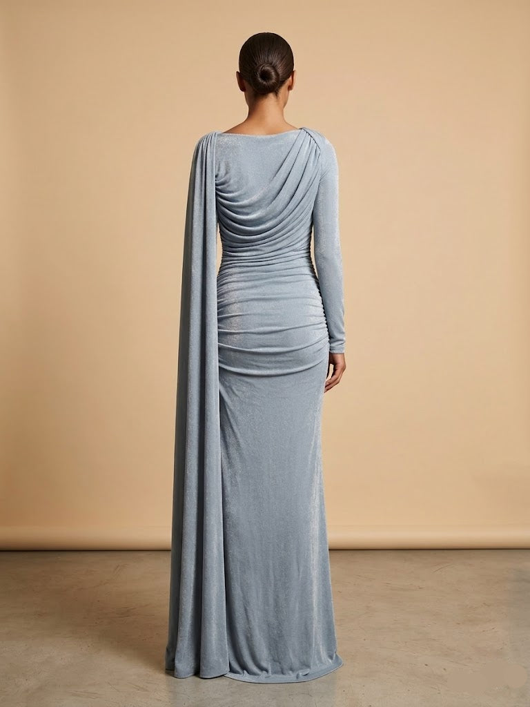 Amrozia Draped Dress (2 Colors)