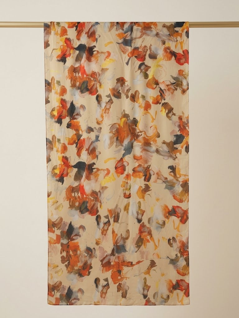Autumn Garden Modal Hijab
