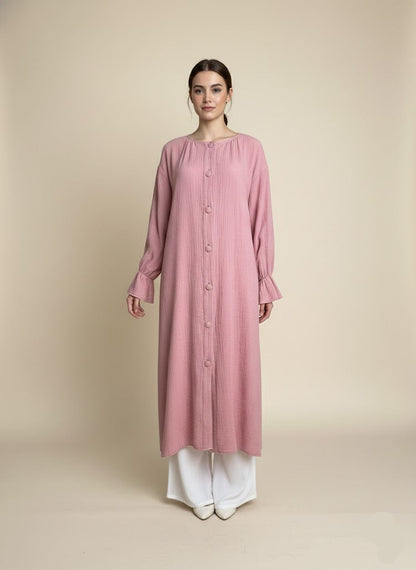 Masooma cotton long modest tunic (2 Colors)