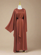 Isla Abaya set with inner dress