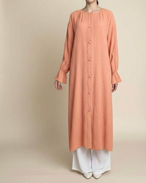Masooma cotton long modest tunic (2 Colors)