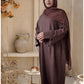 Nour Lightweight Textured Abaya (4 Colors)