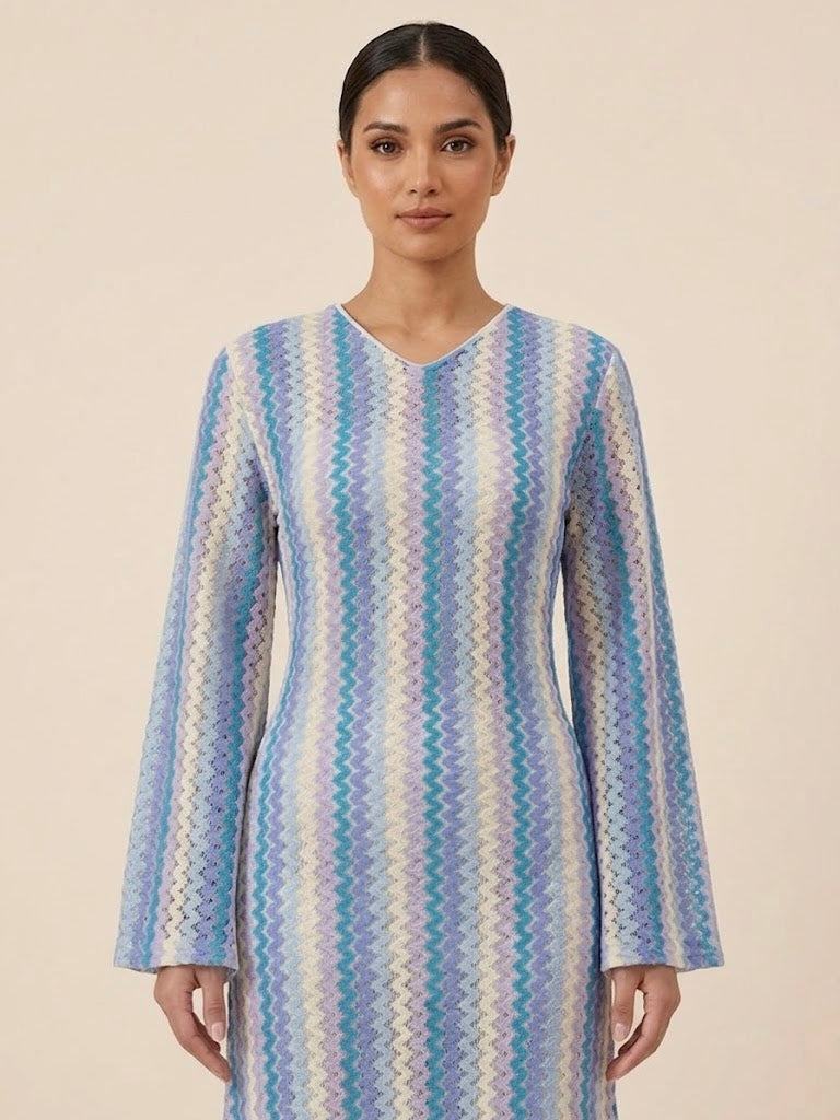 Aura Fully Lined Crochet Dress (5 Colors) – diyadeen