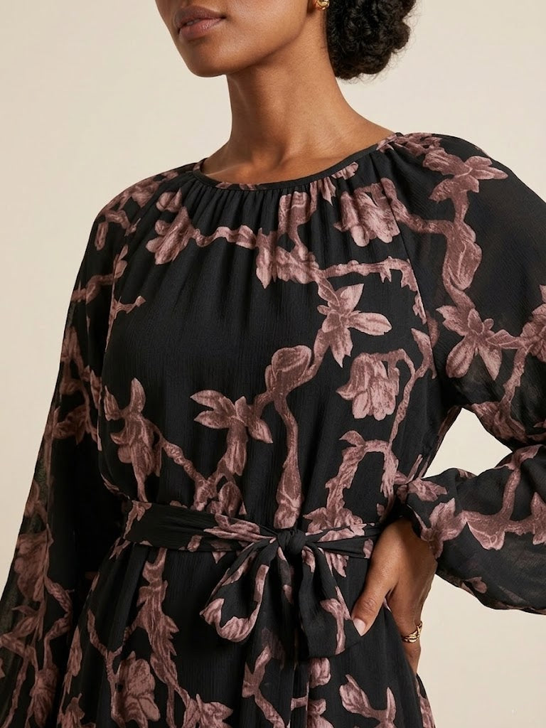 Ridha Tiered Dress