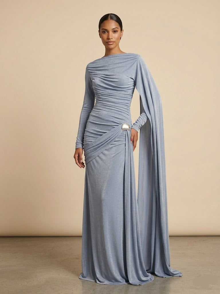Amrozia Draped Dress (2 Colors)