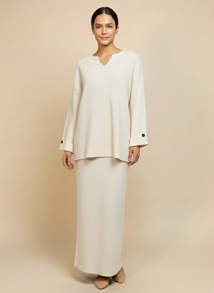 Valencia Knit Skirt & Top Set (3 Colors)