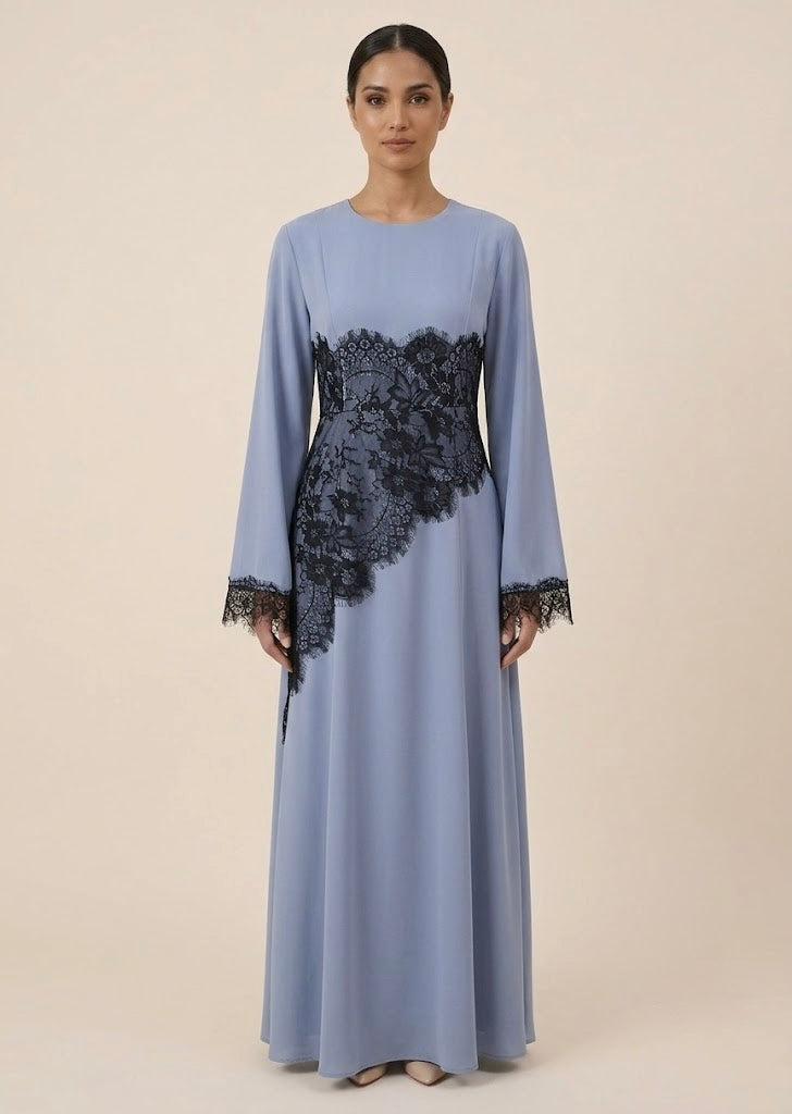 Qamarun Lace Dress (3 Colors)