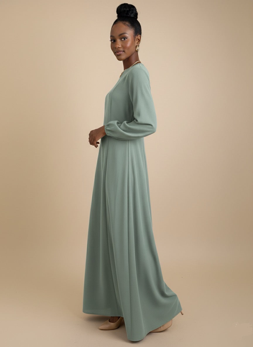 Laila Linen blend Dress- (5 Colors)