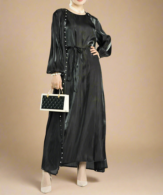 Milana abaya with inner (4 colors)