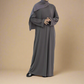 Zora Ribbed Abaya (4 Colors)