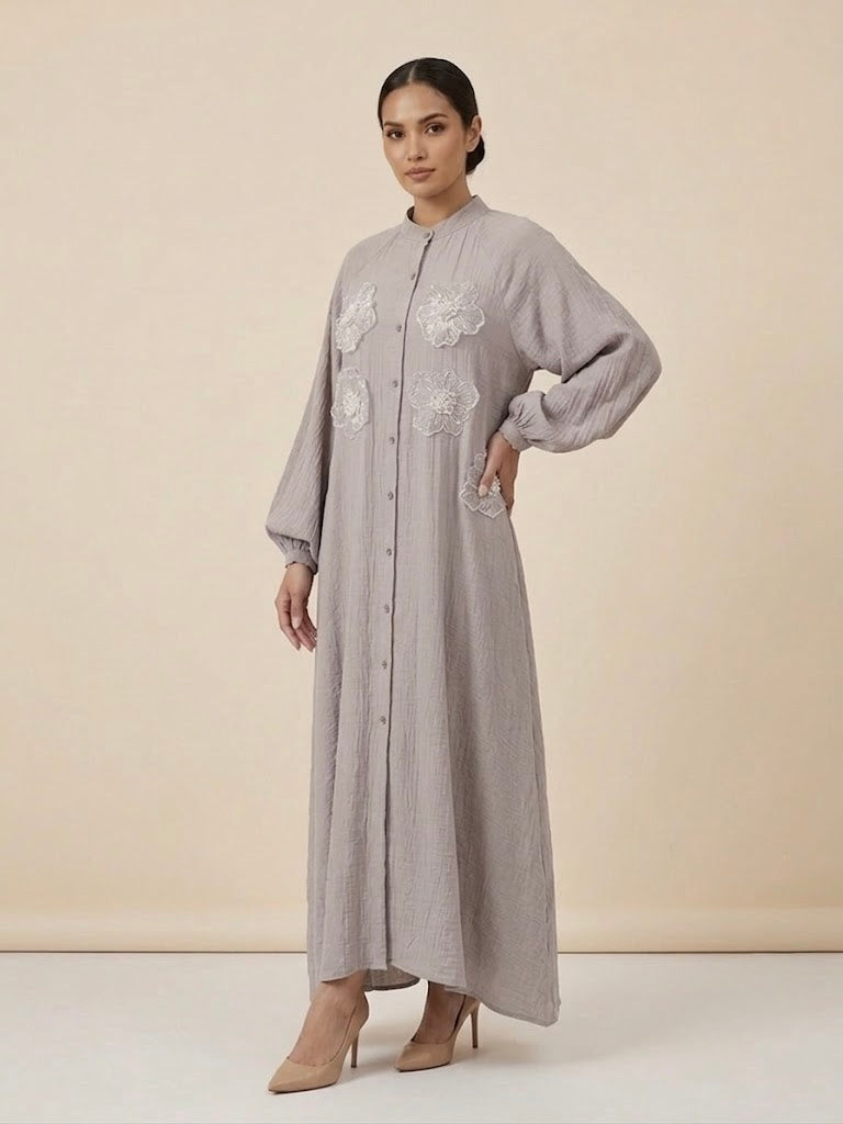 Zoya Embellished dress( 6 Colors)