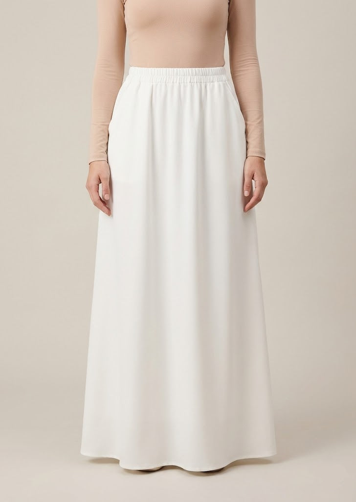 Lana Linen Blend Skirt