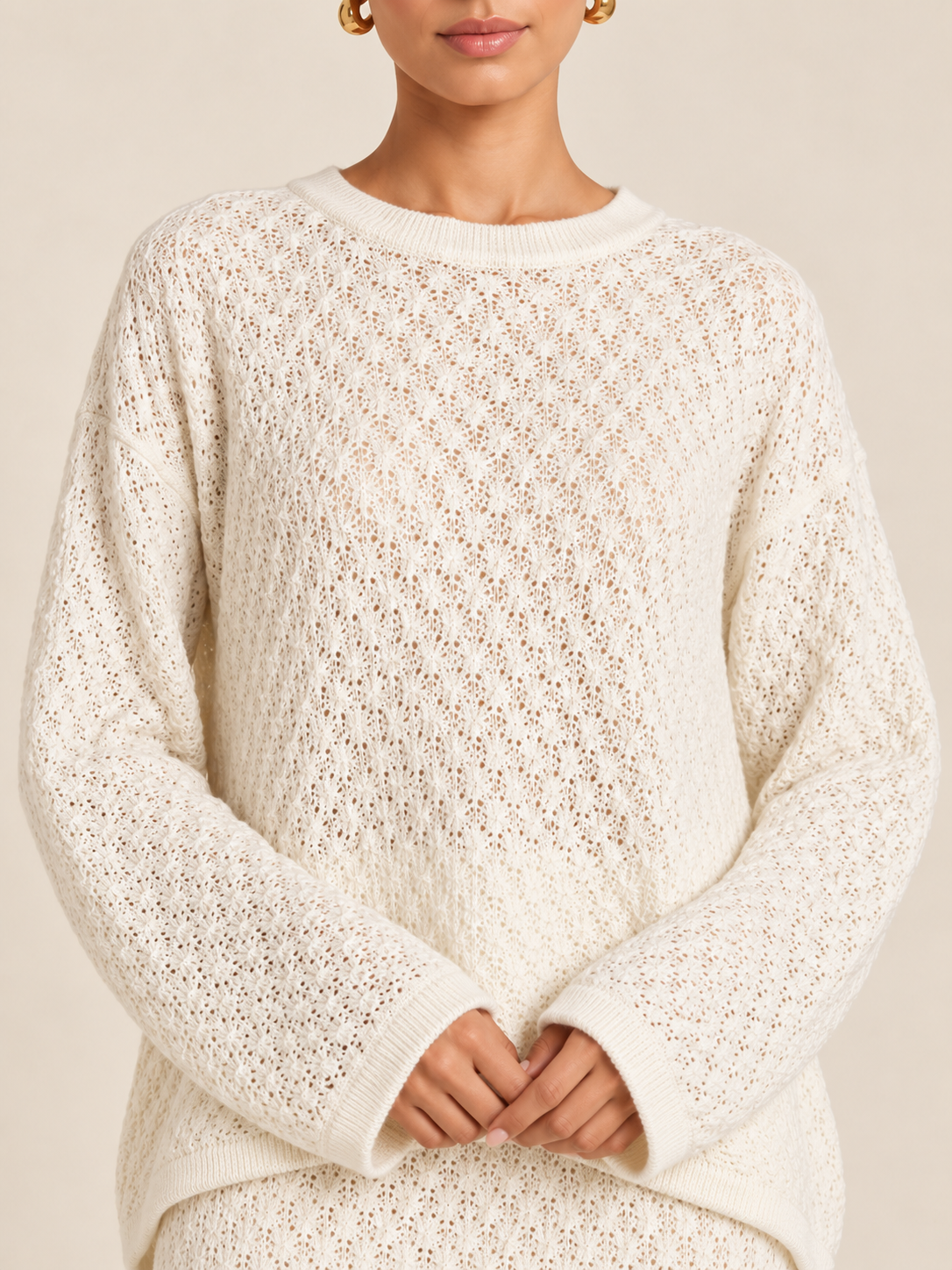 Inaya PullOver top & Skirt Set