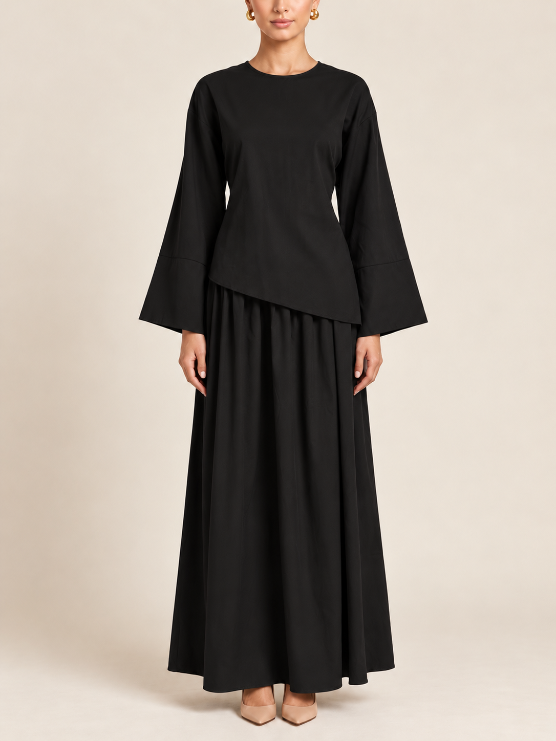 Maqboola Two piece skirt set (6 Colors)