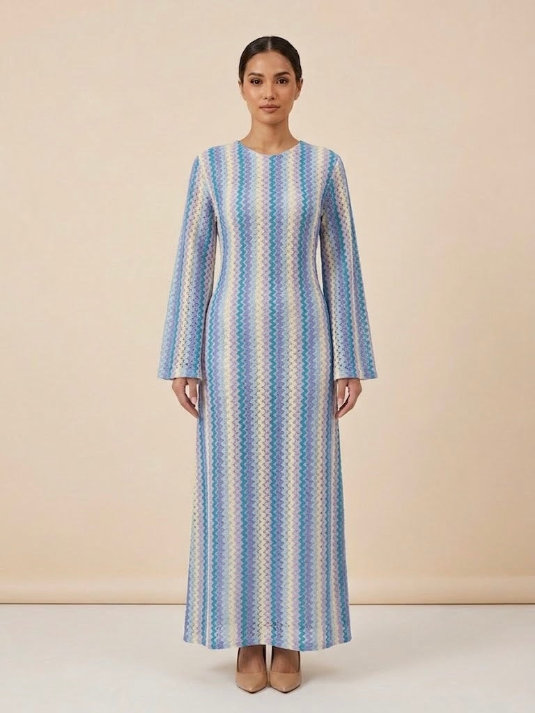 Aura Fully Lined Crochet Dress (5 Colors)