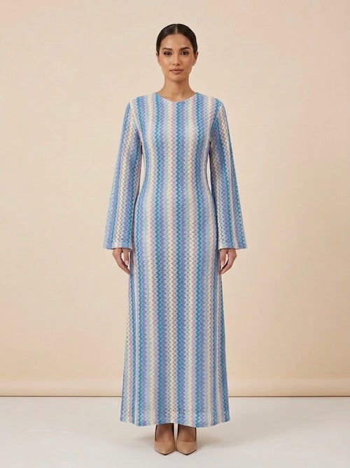 Aura Fully Lined Crochet Dress (5 Colors)