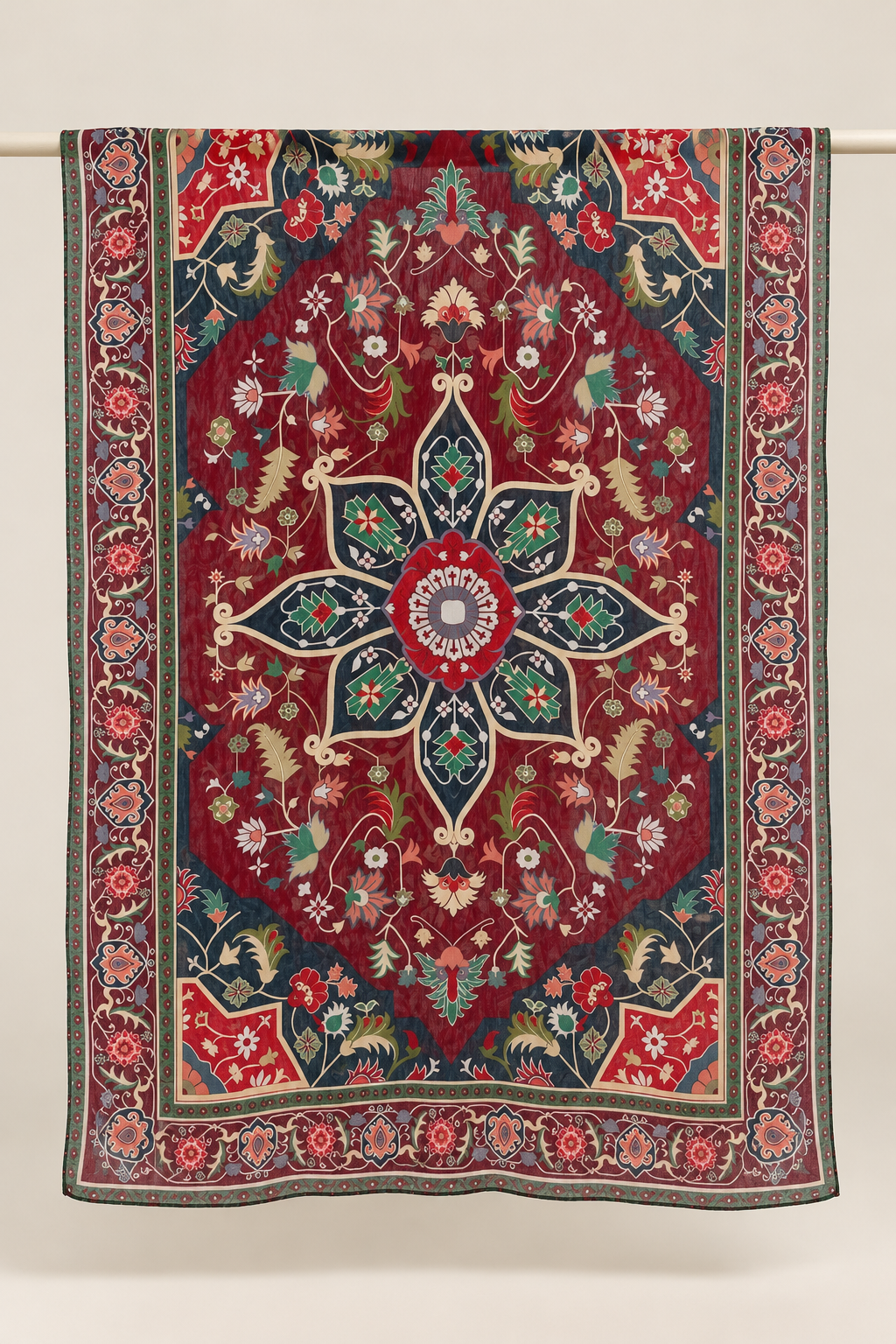 Ruby Arabesque Modal Hijab