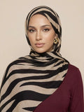 Sand Zebra Modal Hijab