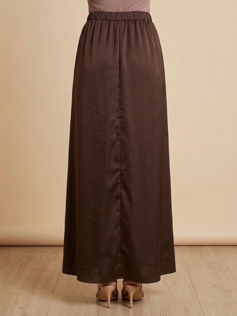 Sharleez Satin Maxi Skirt (3 Colors)