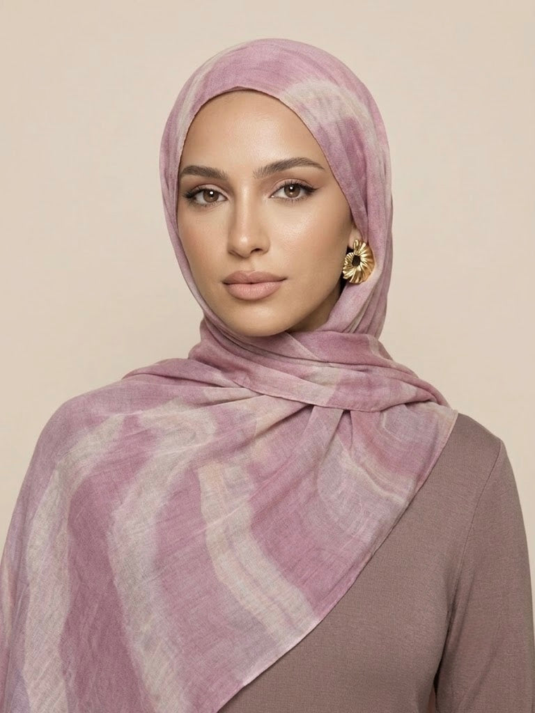 Muave Mist Modal Hijab