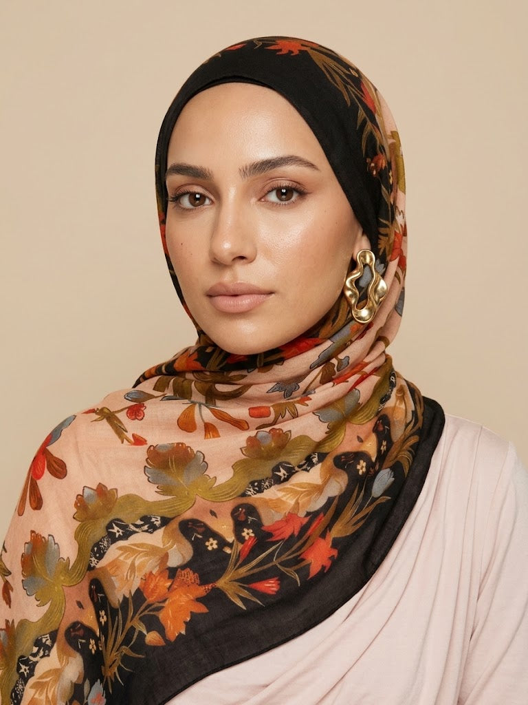 Harvest Garden Modal Hijab