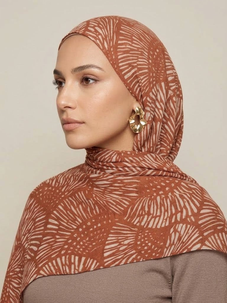 Autumn Weave Modal Hijab