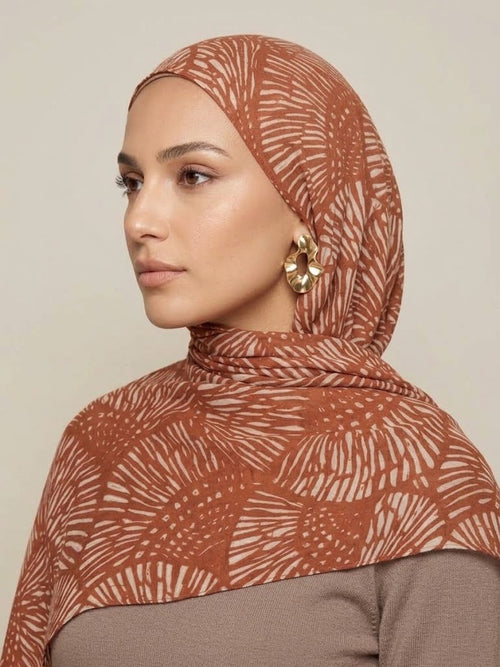 Autumn Weave Modal Hijab
