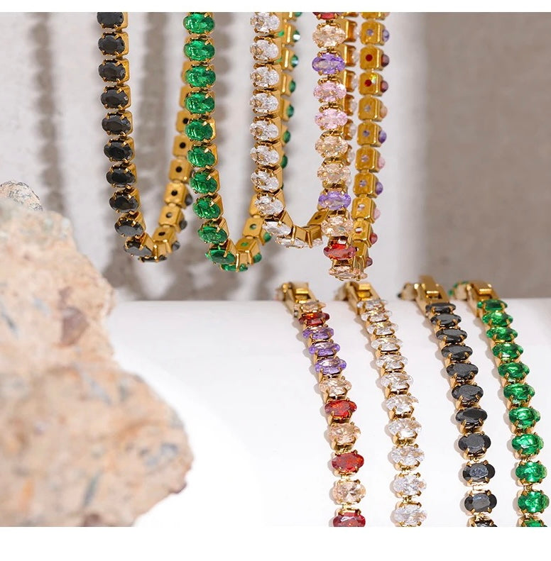 Raelynn Necklace+ Bracelet(4 Colors)