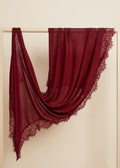 Ruby Elegance Lace Modal hijabs