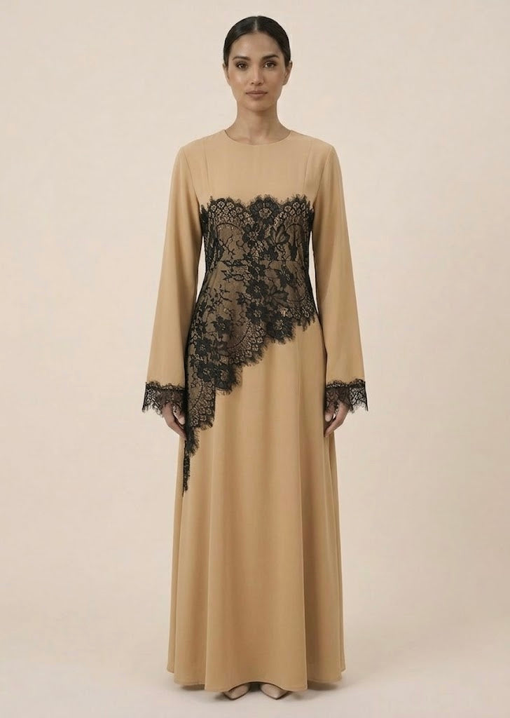 Qamarun Lace Dress (3 Colors)