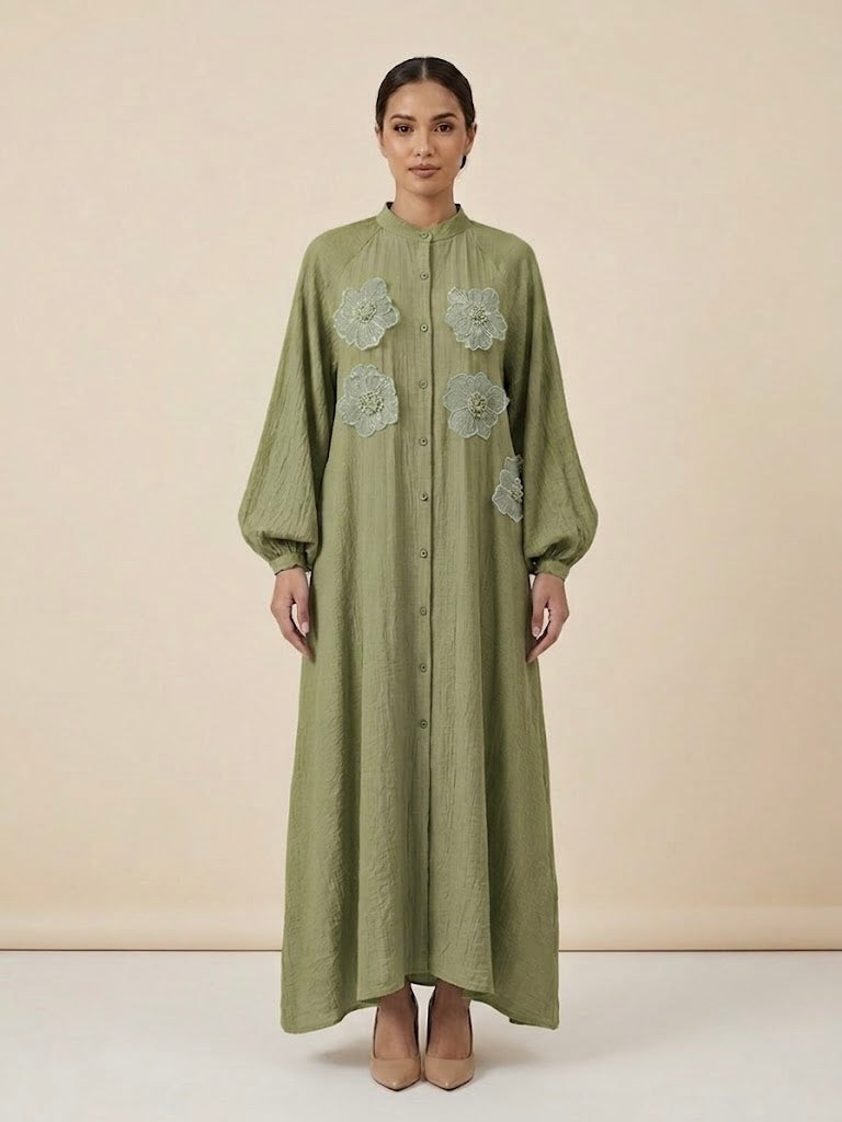 Zoya Embellished dress( 6 Colors)