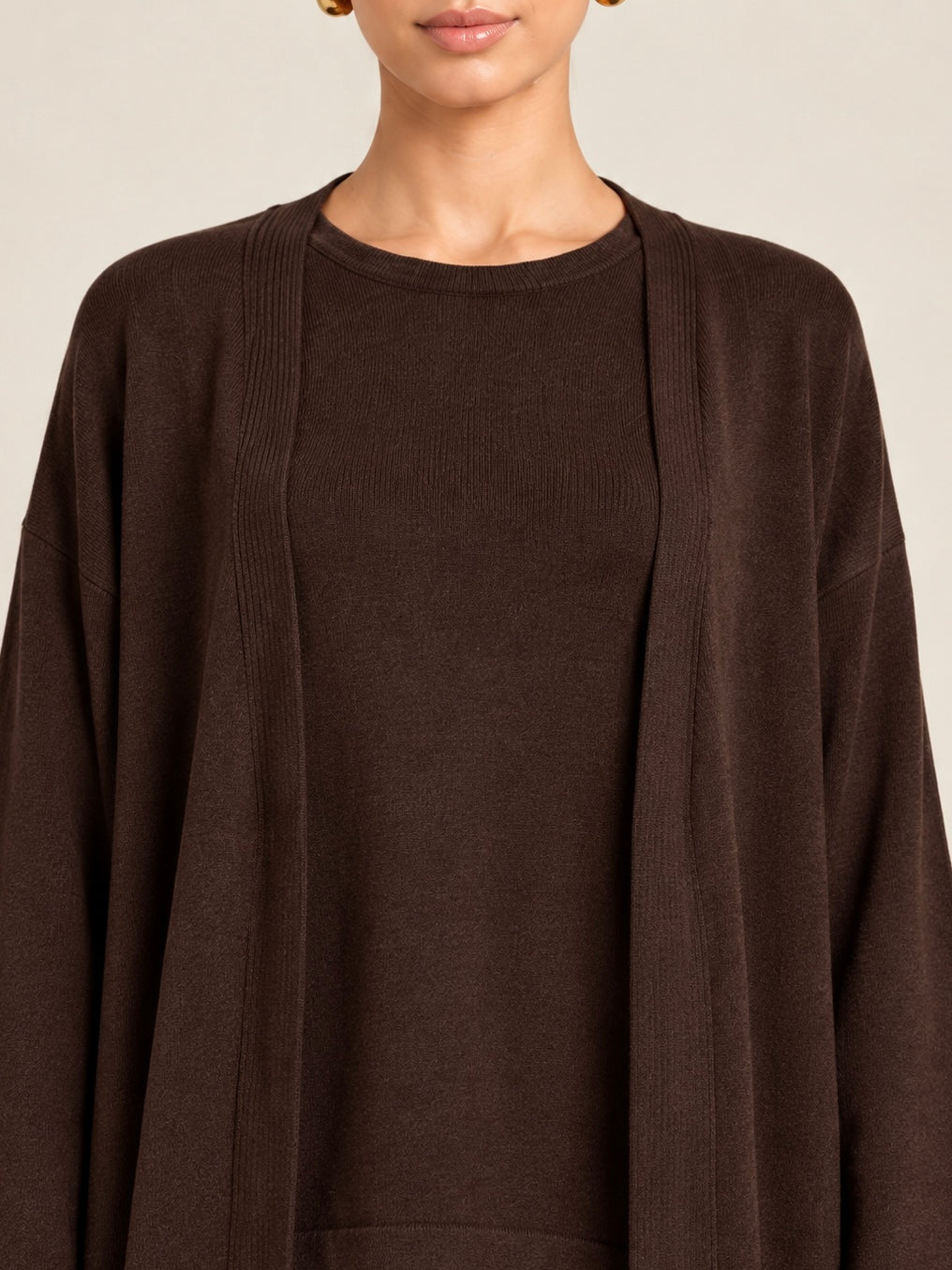 Zahra Knit Long Cardigan