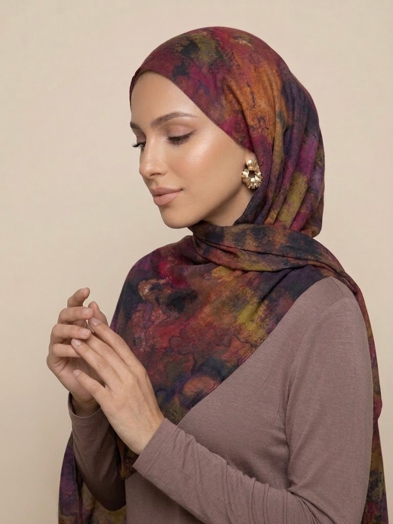 Jewel Canvas Modal Hijab