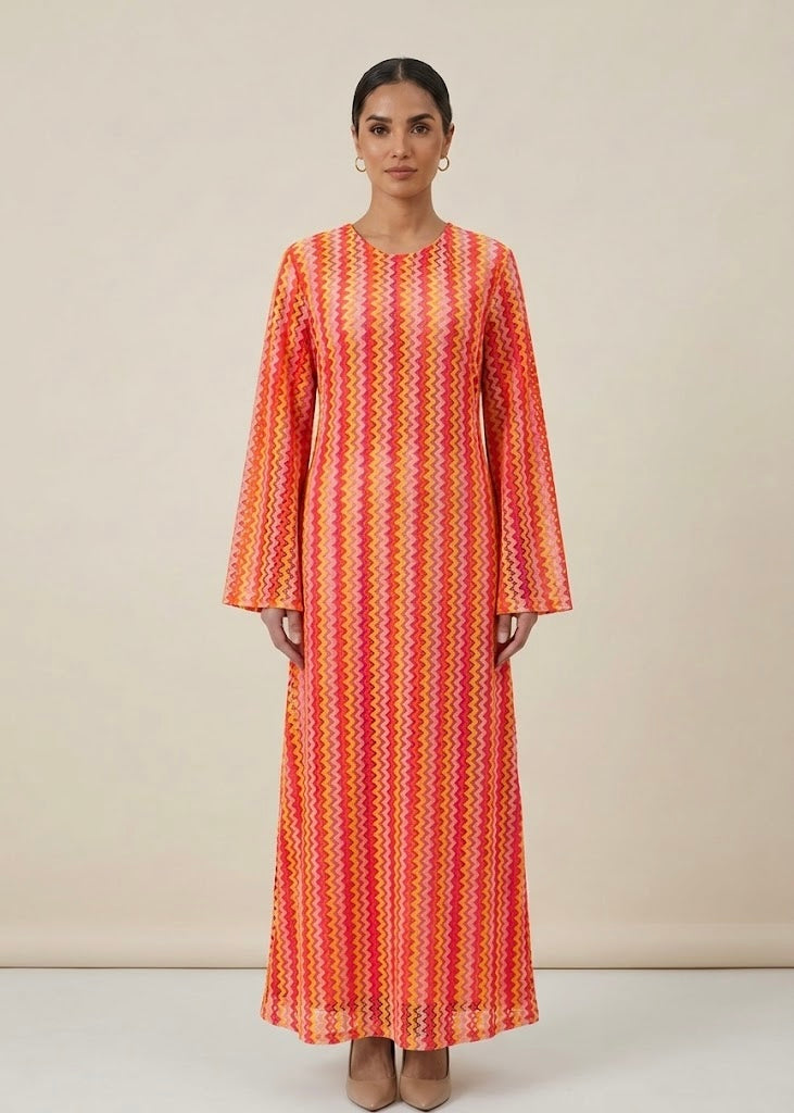Aura Fully Lined Crochet Dress (5 Colors)