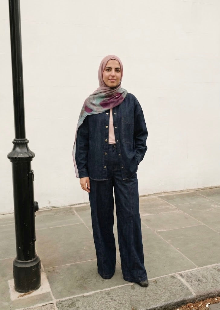 Aveline Light weight Denim Co-ord set