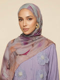 Aquarelle Bloom Modal Hijab