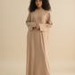 Heba Lightweight Knit Abaya Dress (8 Colors)