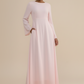 Maanah linen blend dress with slip (3 Colors)