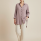 Ghizlan Cotton modest tunic shirt - Everyday Light shirt