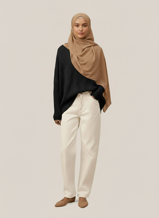 Zendaya Knitted Top-Round neck (4 Colors)