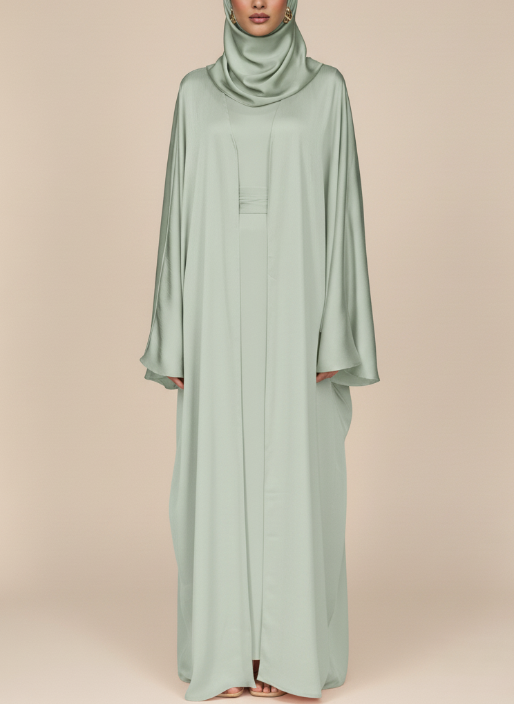 Isla Abaya set with inner dress