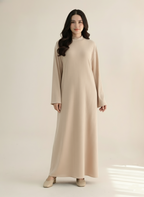 Heba Lightweight Knit Abaya Dress (8 Colors)