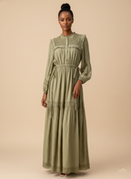 Hadeeqa rhinestone dress (9 Colors)