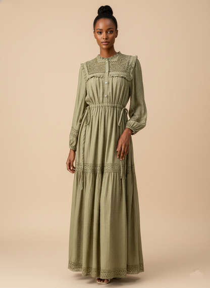 Hadeeqa rhinestone dress (9 Colors)