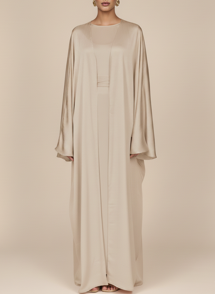 Isla Abaya set with inner dress