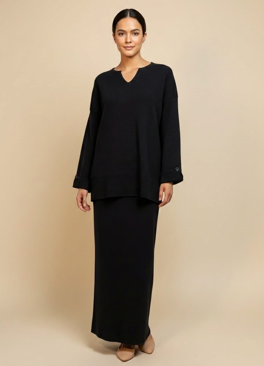 Valencia Knit Skirt & Top Set (3 Colors)