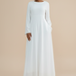 Maanah linen blend dress with slip (3 Colors)