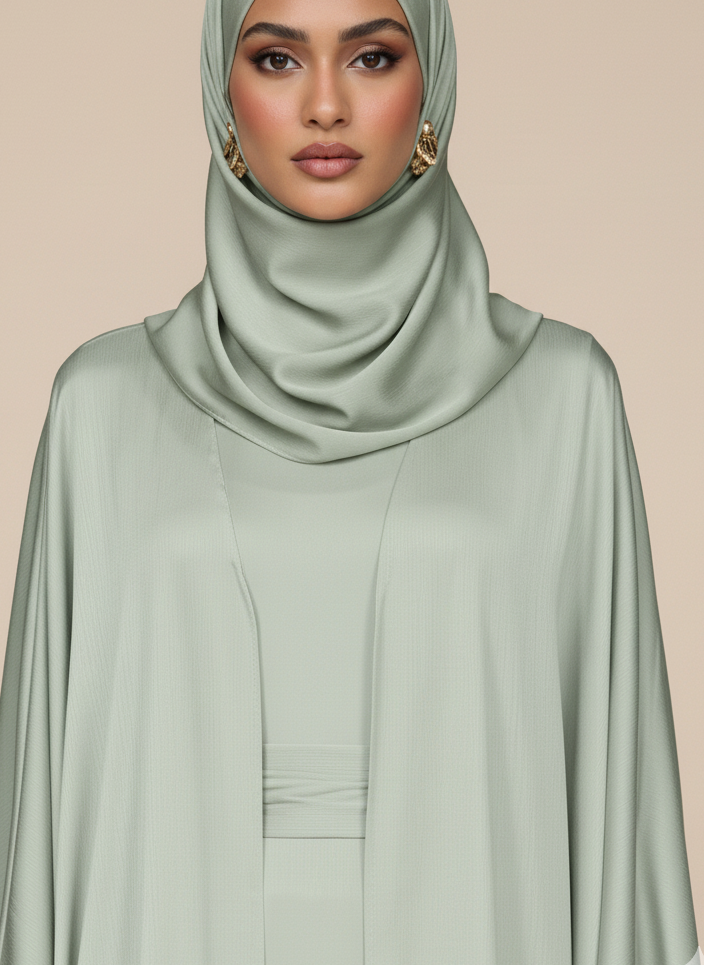 Isla Abaya set with inner dress