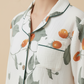 Orange blossom cotton PJ set